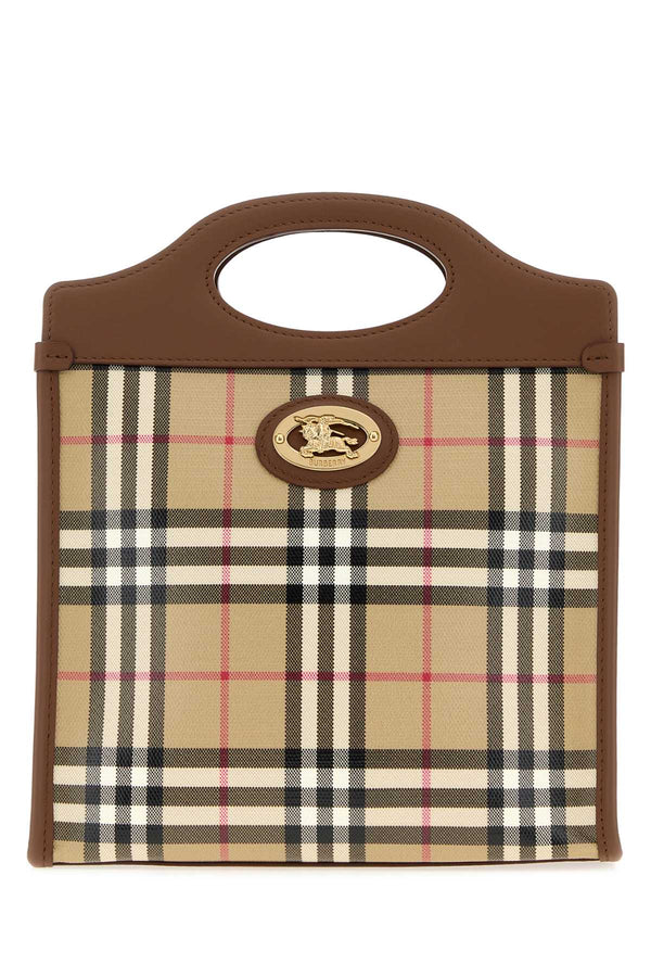 Archivebeige Cotton Borse A Mano