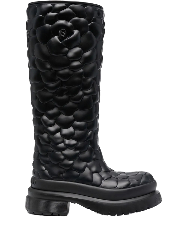Valentino PVC boot in black