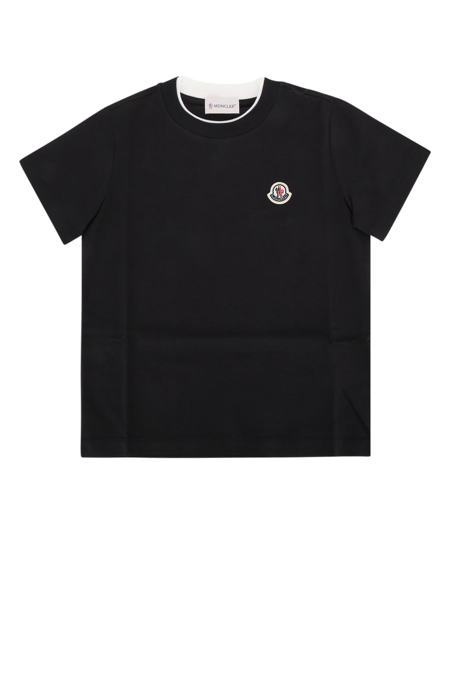 Ss T-Shirt Black Mixed Fibres