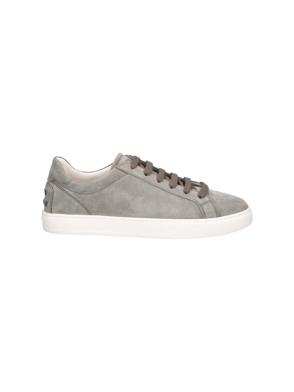 Tod's 100% Calf Leather sneaker in gray