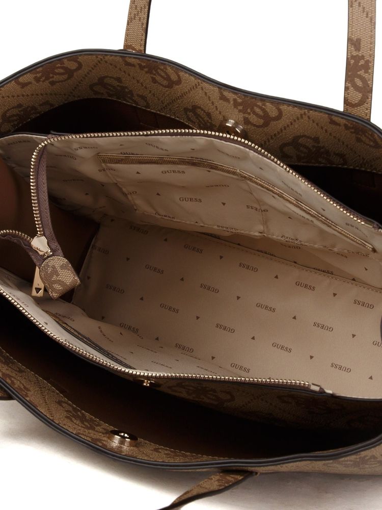 Guess 100% Polyurethane tote bag in beige