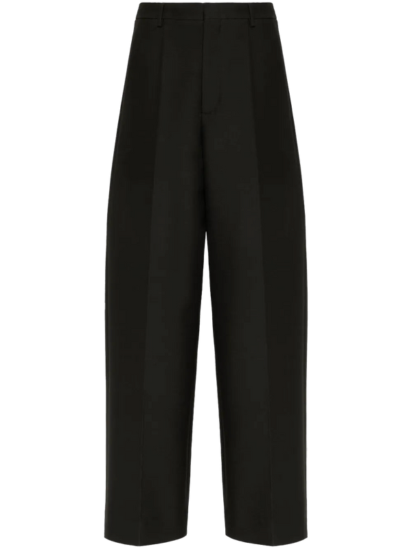 Valentino Virgin wool blend trousers in black