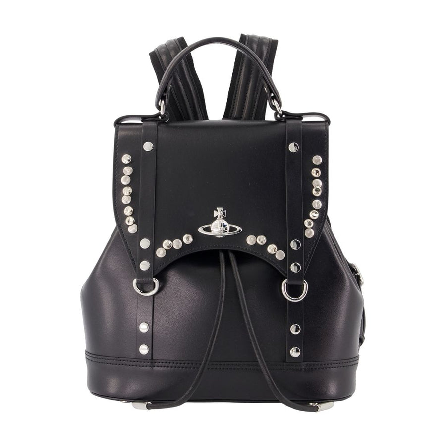 Max Small Backpack - Vivienne Westwood Leather Black Calfskin Bags / Backpacks