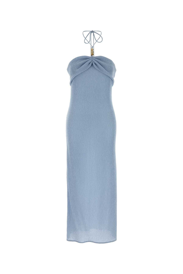 Magda Butrym 59% Lyocell dress in blue