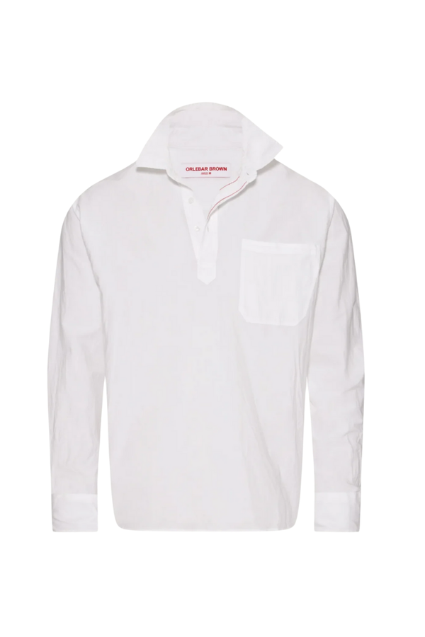 Orlebar Brown 100% Cotton shirt in white