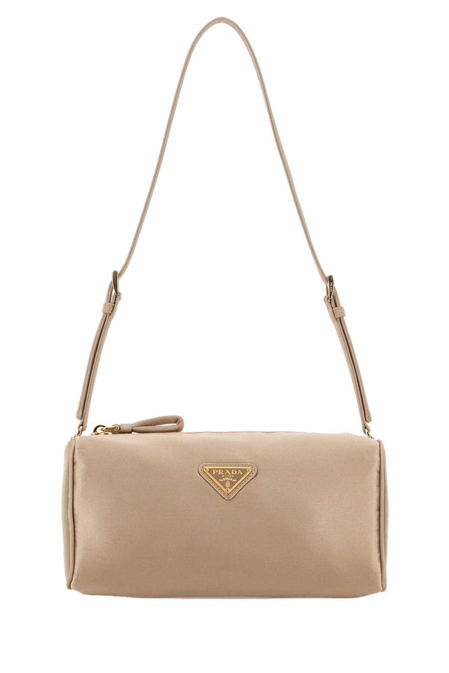 Prada Exterior: 100% Fabric shoulder bag in sand