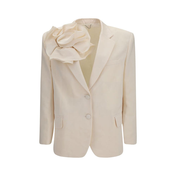 Magda Butrym 51% Cotton blazer in beige