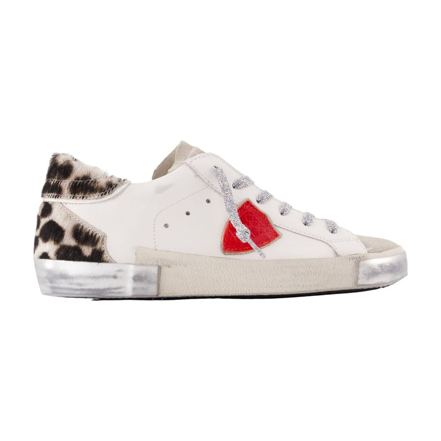 Philippe Model Calfskin sneaker in white