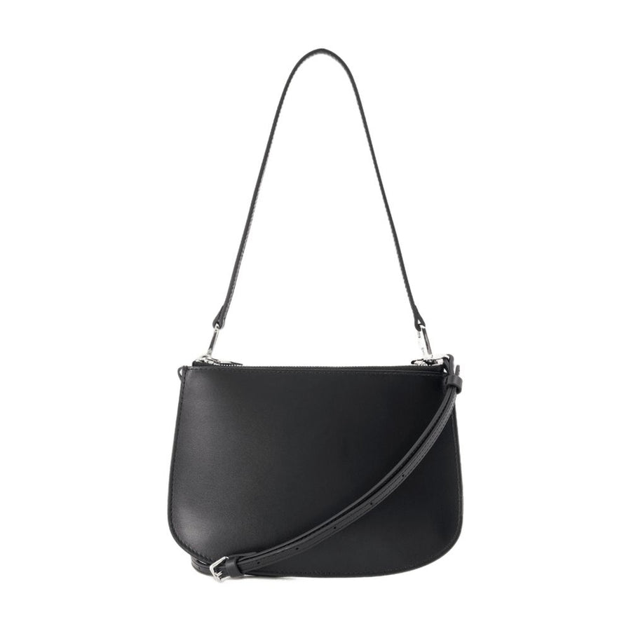 Diesel Calfskin shoulder bag in black