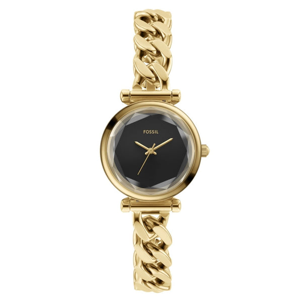 Fossil Stainless steel case and bracelet watch in gold