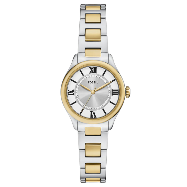 Fossil watch in silver
