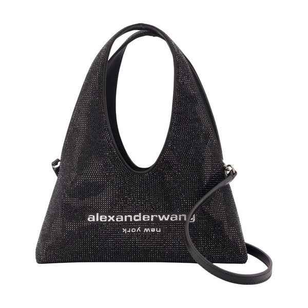 Pike Mini Shoulder Bag - Alexander Wang Synthetic Black / Shoulder-hobo-bags