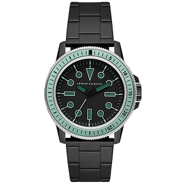 Armani Exchange watch in black