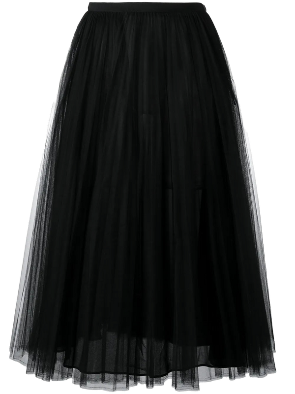 Valentino Tulle skirt in black