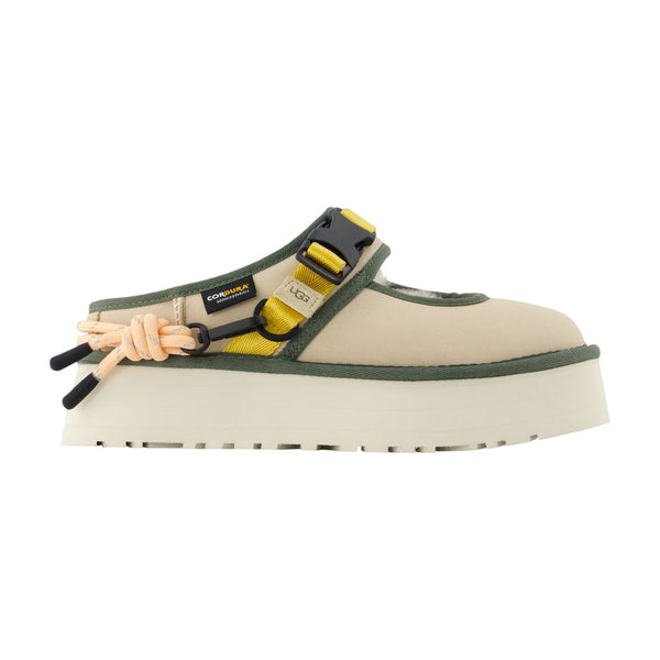 UGG Calfskin leather mule slipper in beige