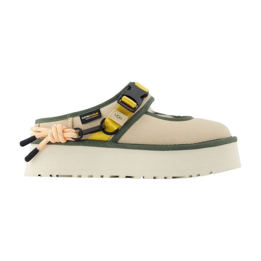 UGG Calfskin leather mule slipper in beige