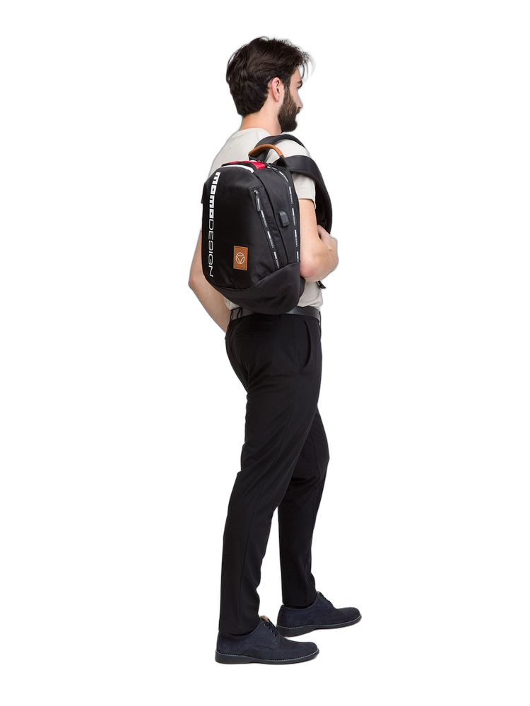 Momo Design 100% Nylon backpack in black