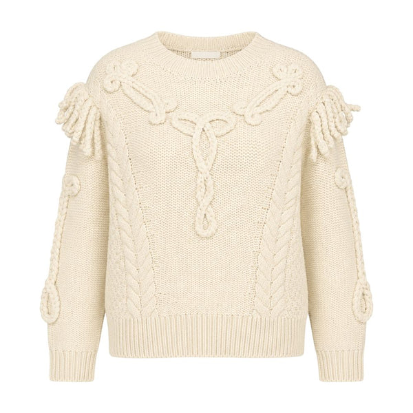 Katria Sweatshirt - Isabel Marant Wool Ivory Ready-to-wear / Sweatshirts