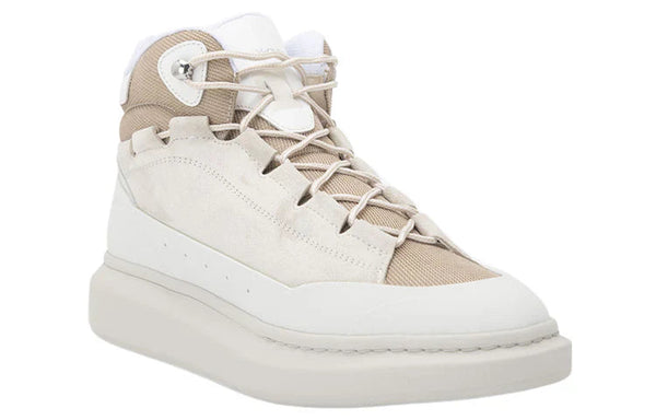 Alexander McQueen Calf leather sneakers in white