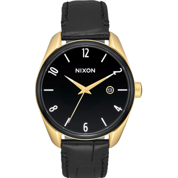 Nixon Stainless steel case watch in gold