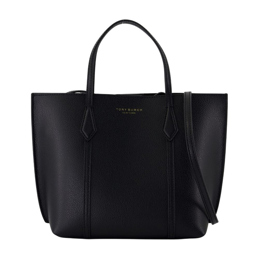 Tory Burch Cowhide tote bag in black