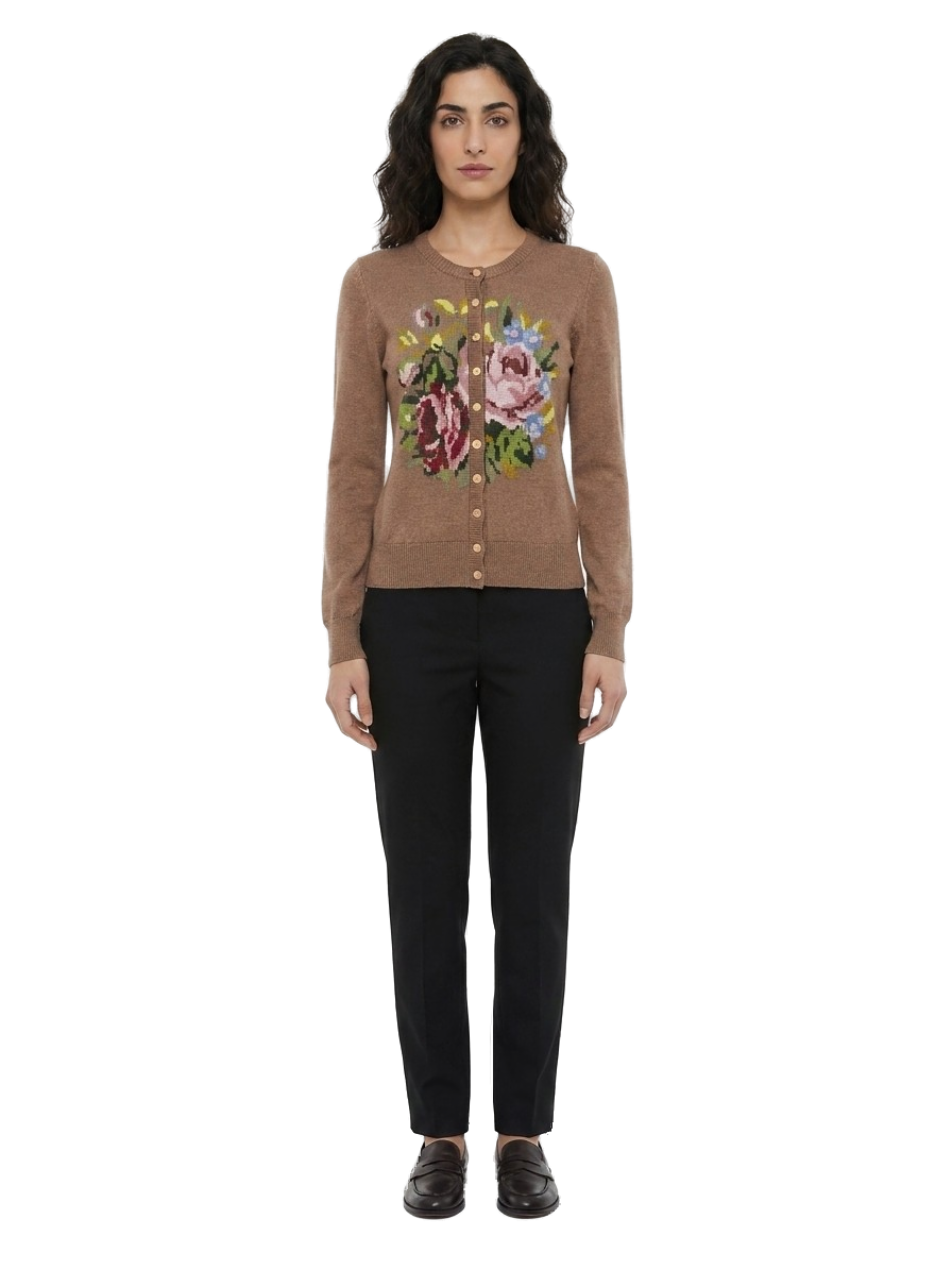 Multicolor Polyamide Cardigan Clothing