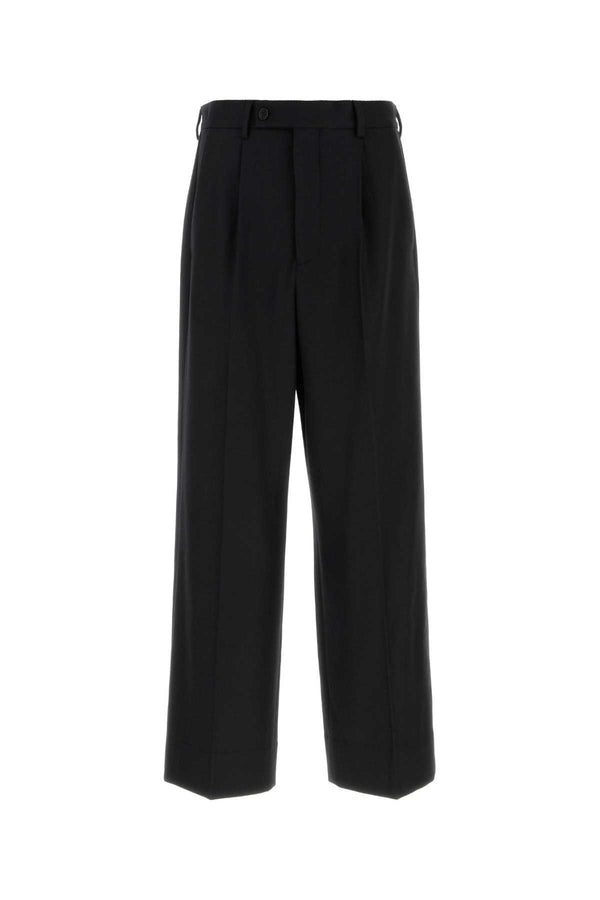 MM6 Maison Margiela 60% Wool trousers in black