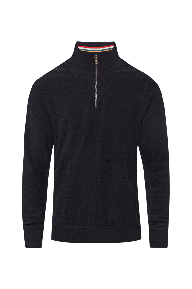 Orlebar Brown 100% Cotton sweater in black