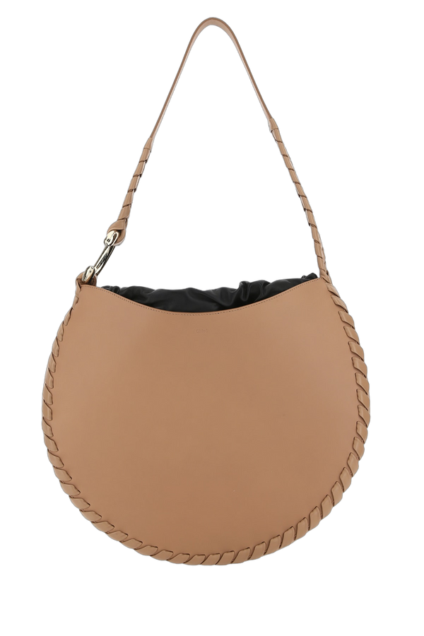 Chloé Leather shoulder bag in beige