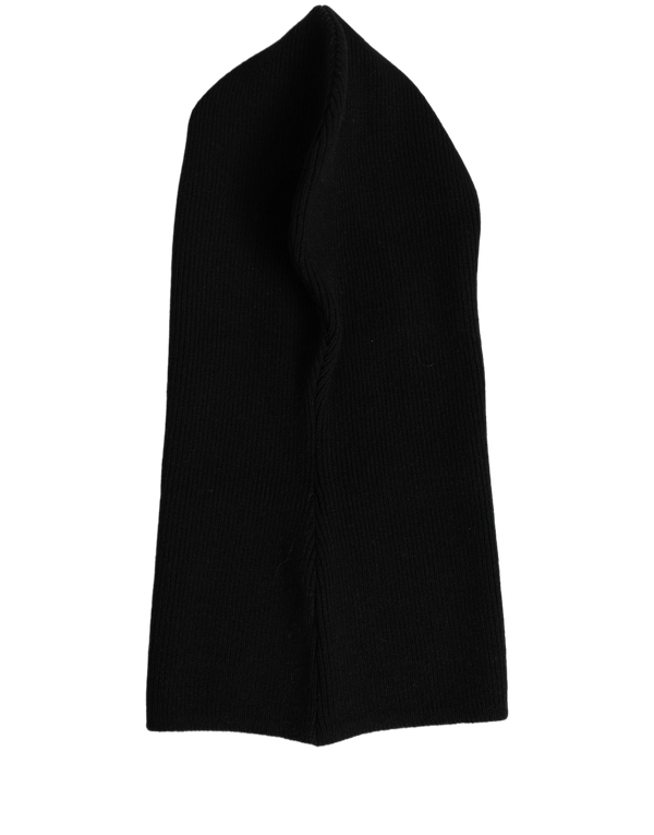 Dolce & Gabbana HAT10068 100% Virgin Wool winter hat in black