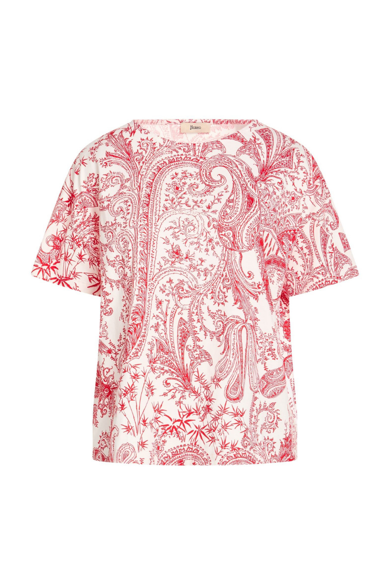 Herno t-shirt in pink