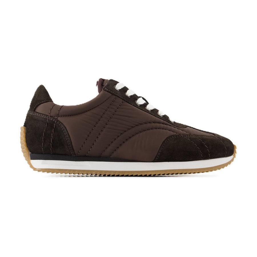 Sport Sneakers - Toteme Leather Brown Synthetic Shoes /