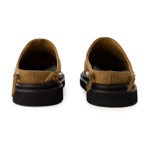 Toga Pulla Calfskin loafer in brown