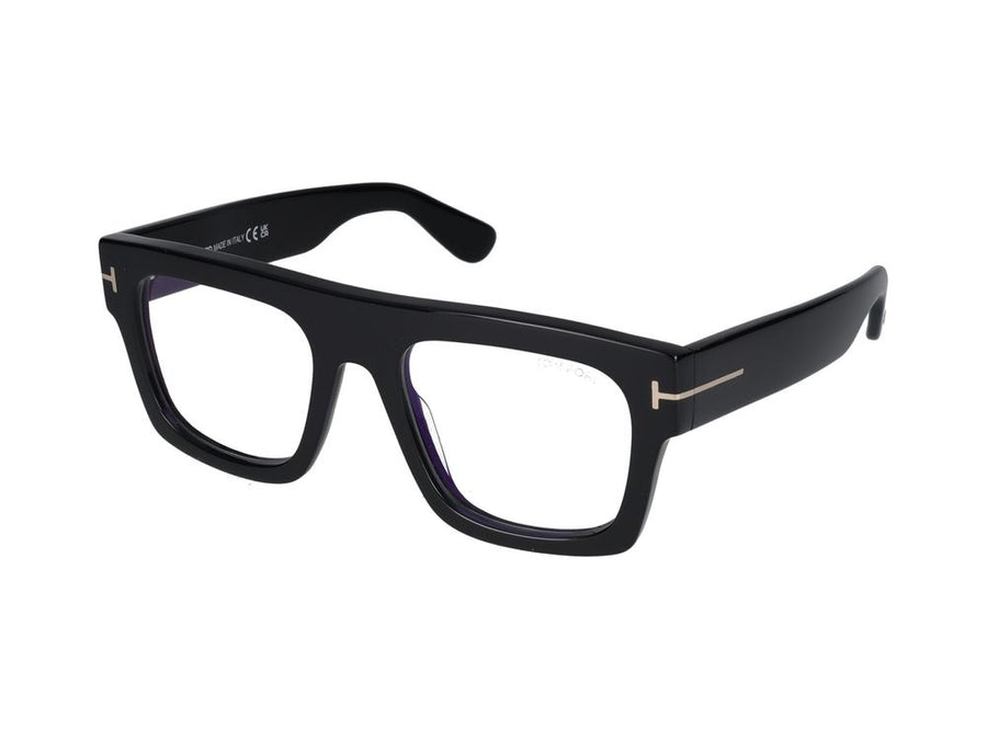 Tom Ford FT5634-B Injected acetate eyeglasses in black