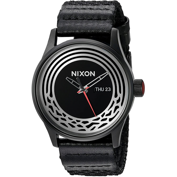 Nixon Stainless steel case watch in black
