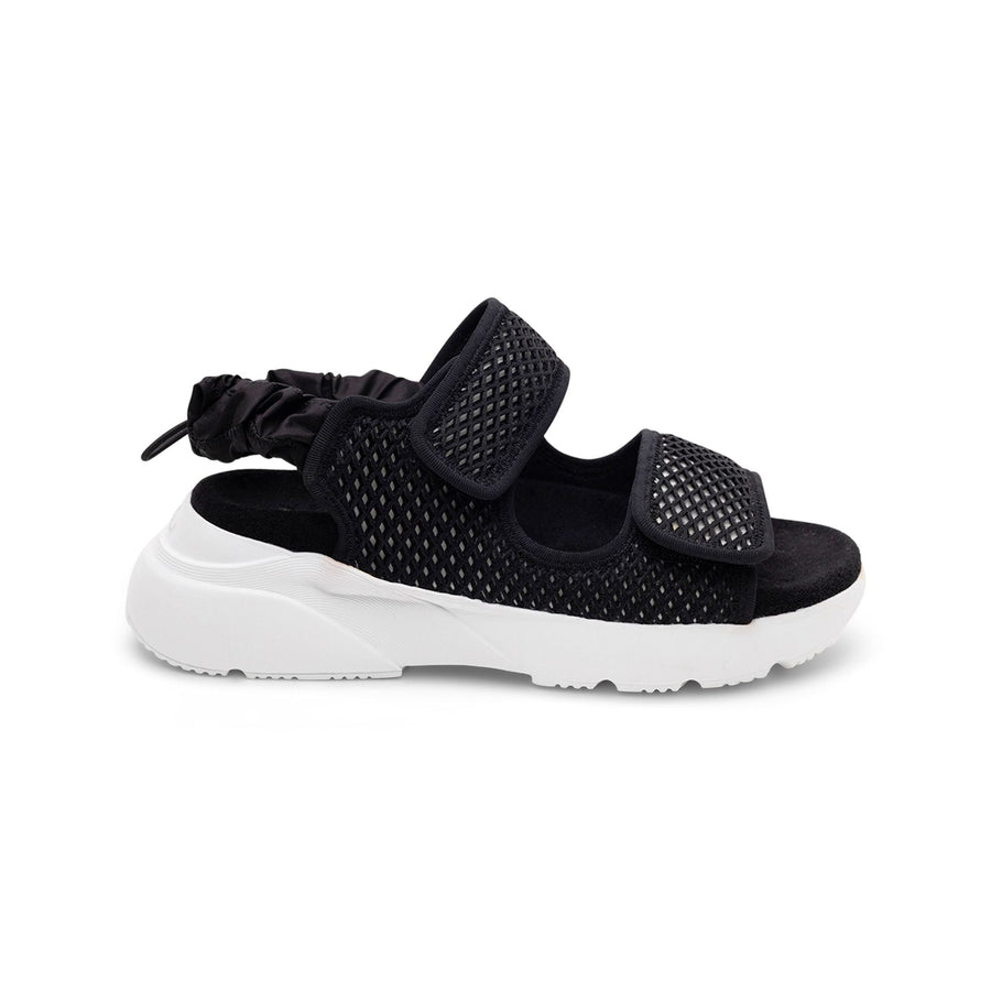 Hogan mesh sandals in black