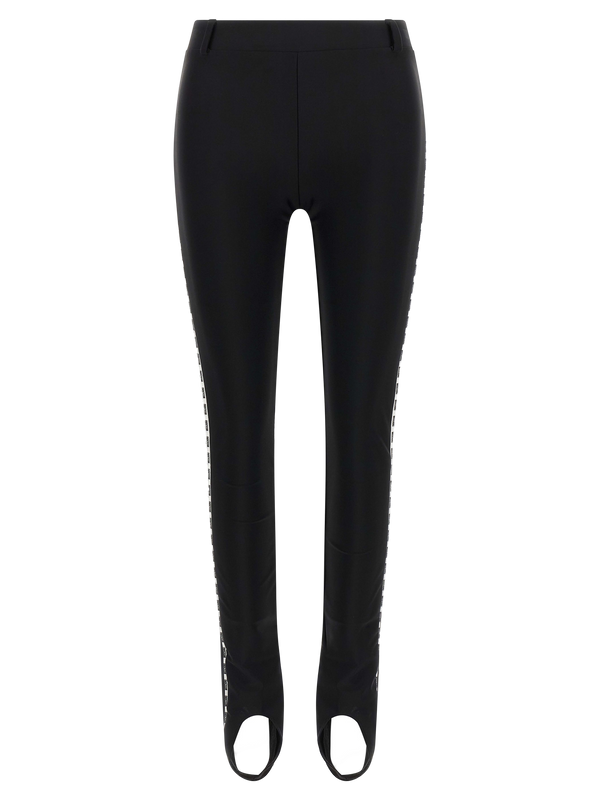 Moschino Stretch lycra leggings in black