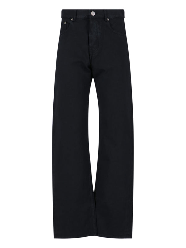 Phoebe Philo 100% Cotton jeans in black