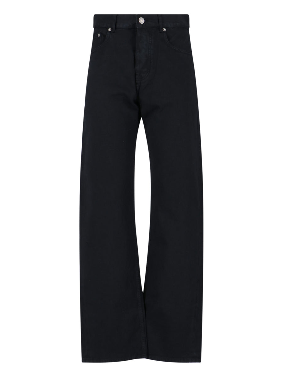 Phoebe Philo 100% Cotton jeans in black