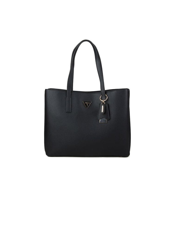 Guess 100% Polyurethane tote bag in black