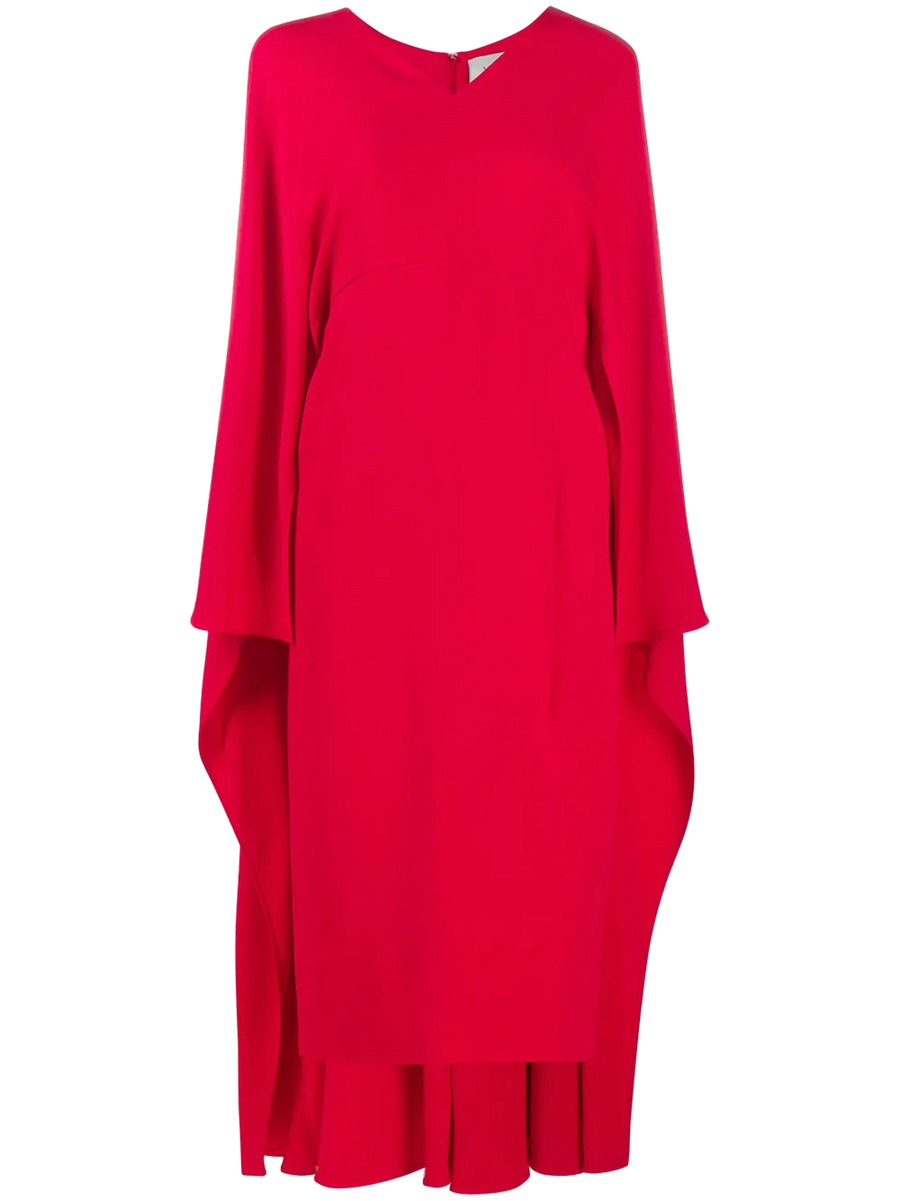 Valentino Silk dress in red