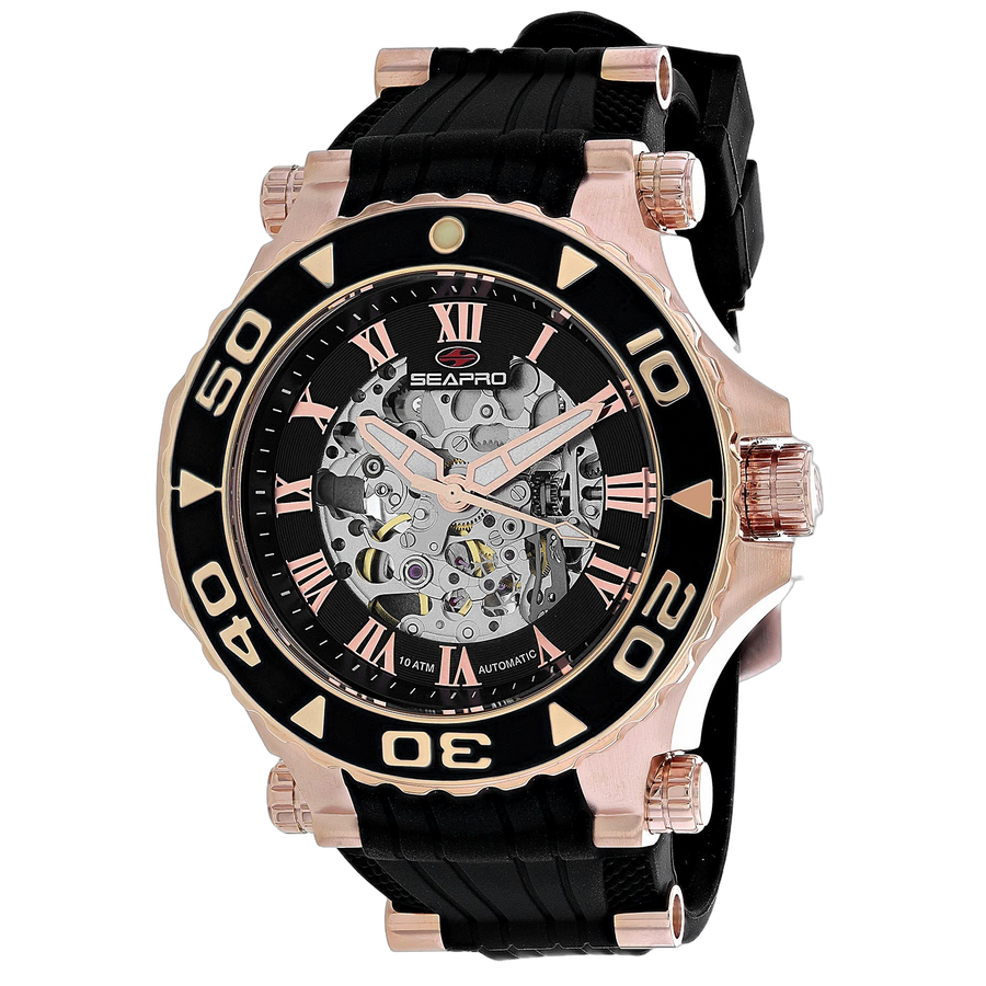 Seapro watch in black