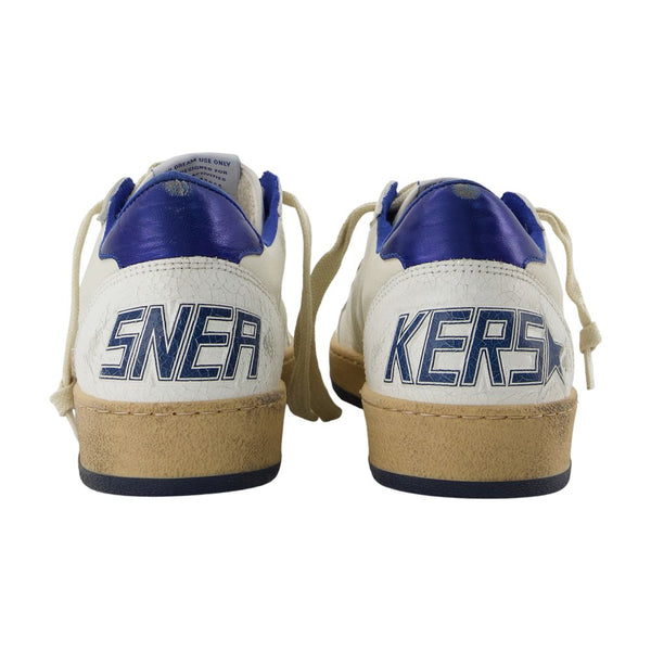 Golden Goose Deluxe Brand Calfskin sneaker in white