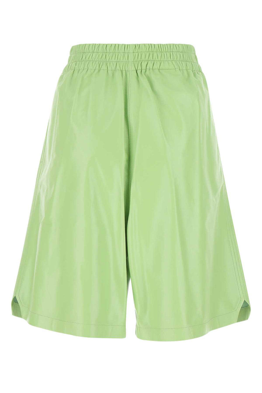 Bottega Veneta 100% Lamb bermuda shorts in green