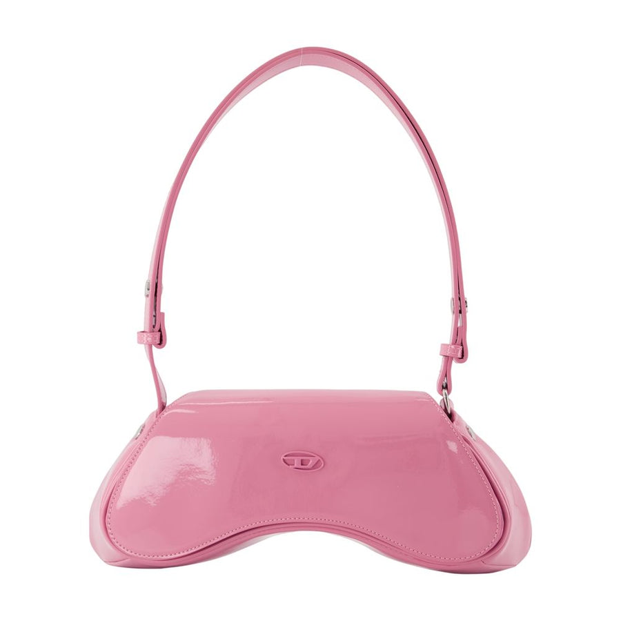 Play Shoulder Bag - Diesel Synthetic Leather Pink Faux_leather / Shoulder-hobo-bags