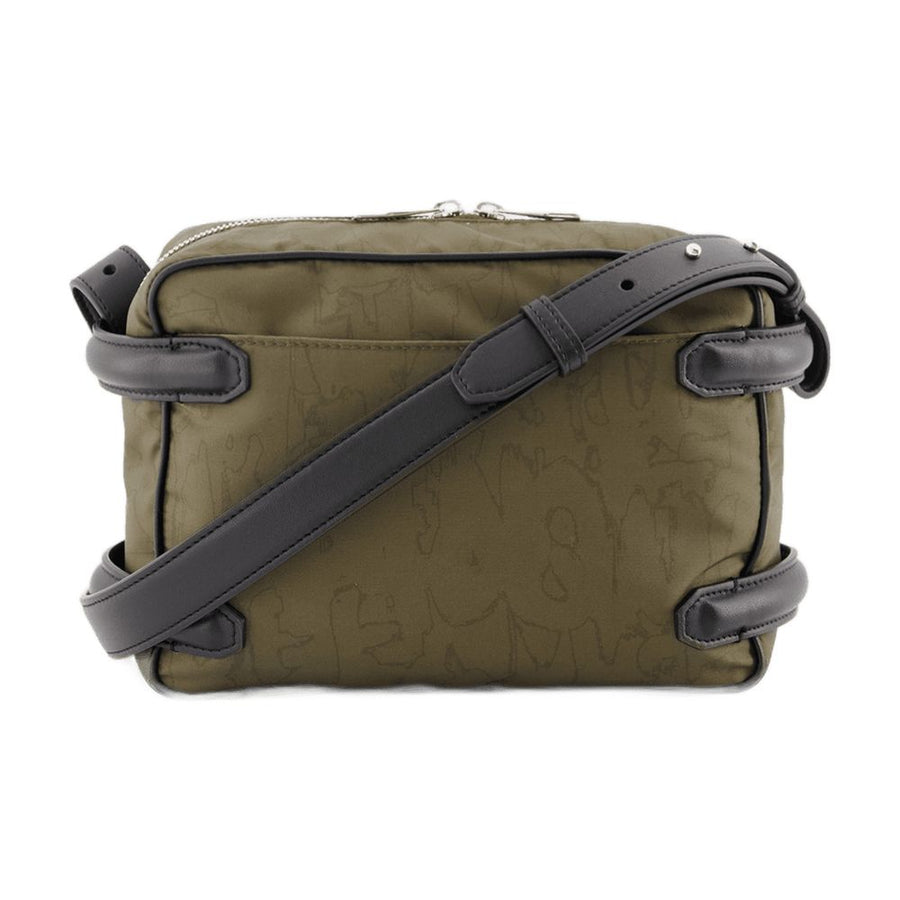 Alexander McQueen Nylon crossbody bag in khaki
