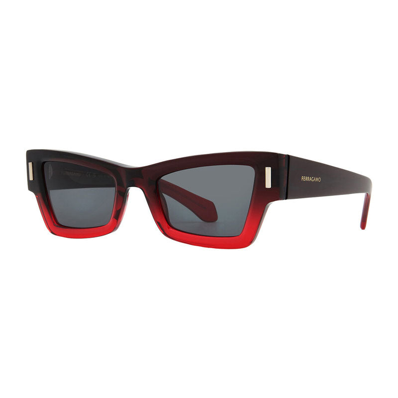 Ferragamo sunglasses in red