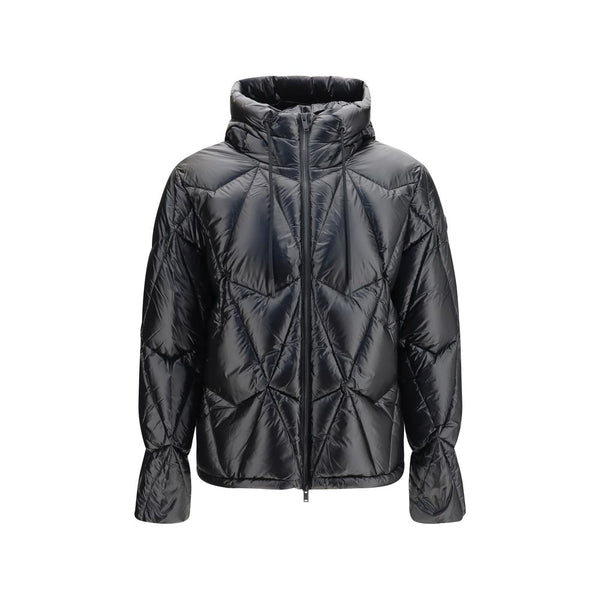 Black Nylon Shell Jacket Clothing