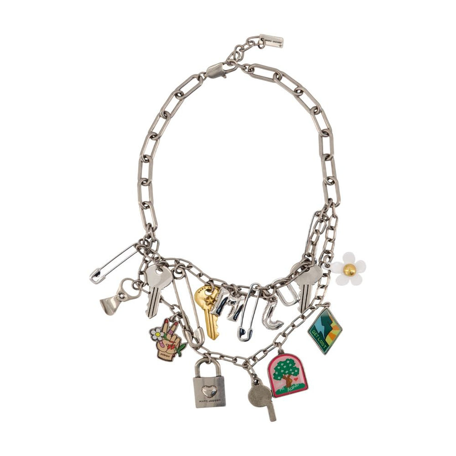 Pop Americana Charm Necklace - Marc Jacobs Metal Silver Jewelry-watches / Necklaces