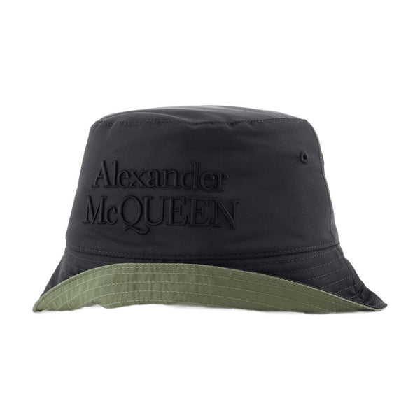 Alexander McQueen 7757954404Q2960 Polyester bucket hat in black